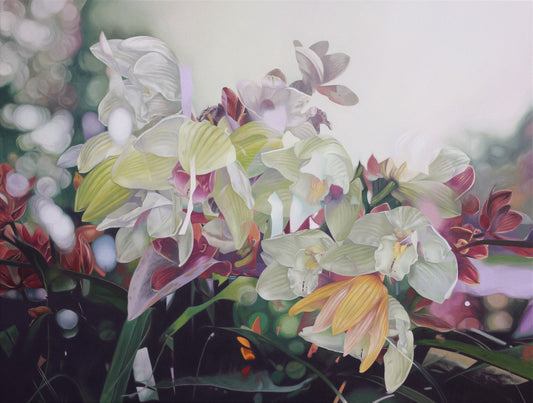 Visual Syntax by Reeva Ashton is currently on display upstairs at Gallery NWC.