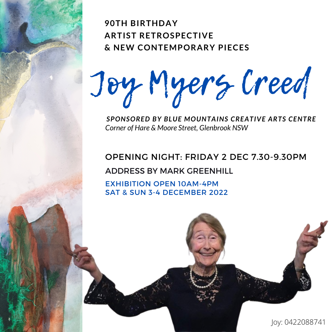 Celebrating - JOY MYERS CREED – Nationwide Curating