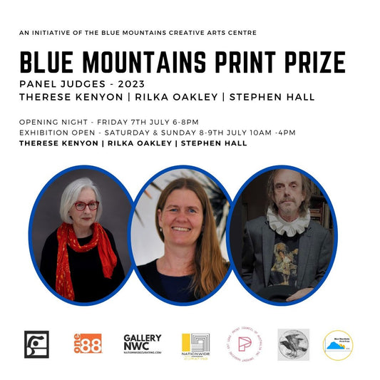 PANEL JUDGES - BLUE MOUNTAINS PRINT PRIZE 2023