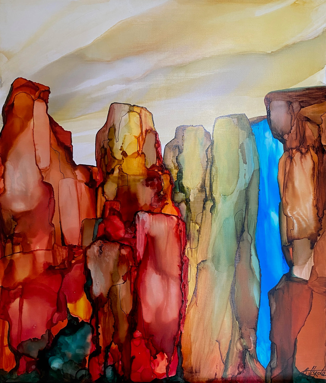"Love Local" by Christine Hyde - To be featured in an upcoming solo exhibition