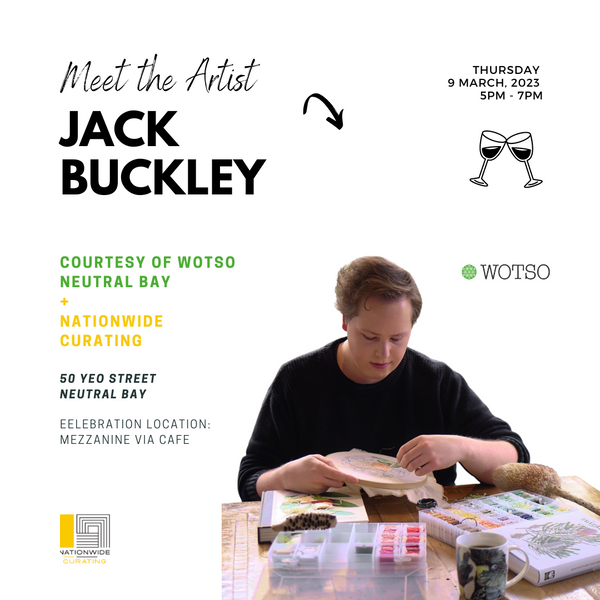 Meet Jack Buckley - TODAY! (5-7pm)