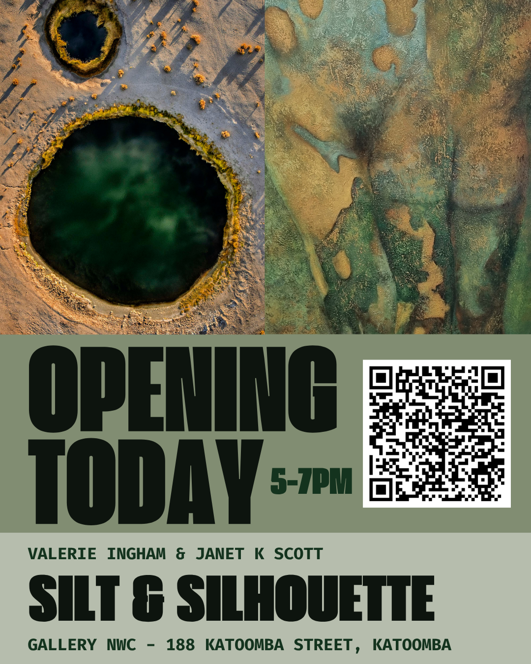OPENING CELEBRATION TODAY - SILT & SILHOUETTE