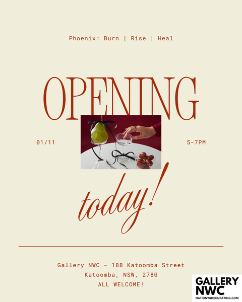 The opening Celebration of Phoenix: Burn | Rise | Heal is today!!!