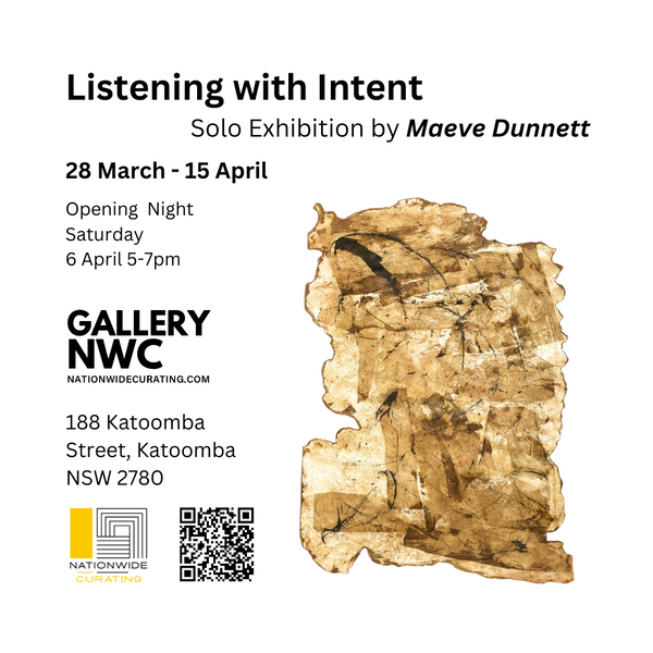 COMING SOON - Exhibition by Maeve Dunnett