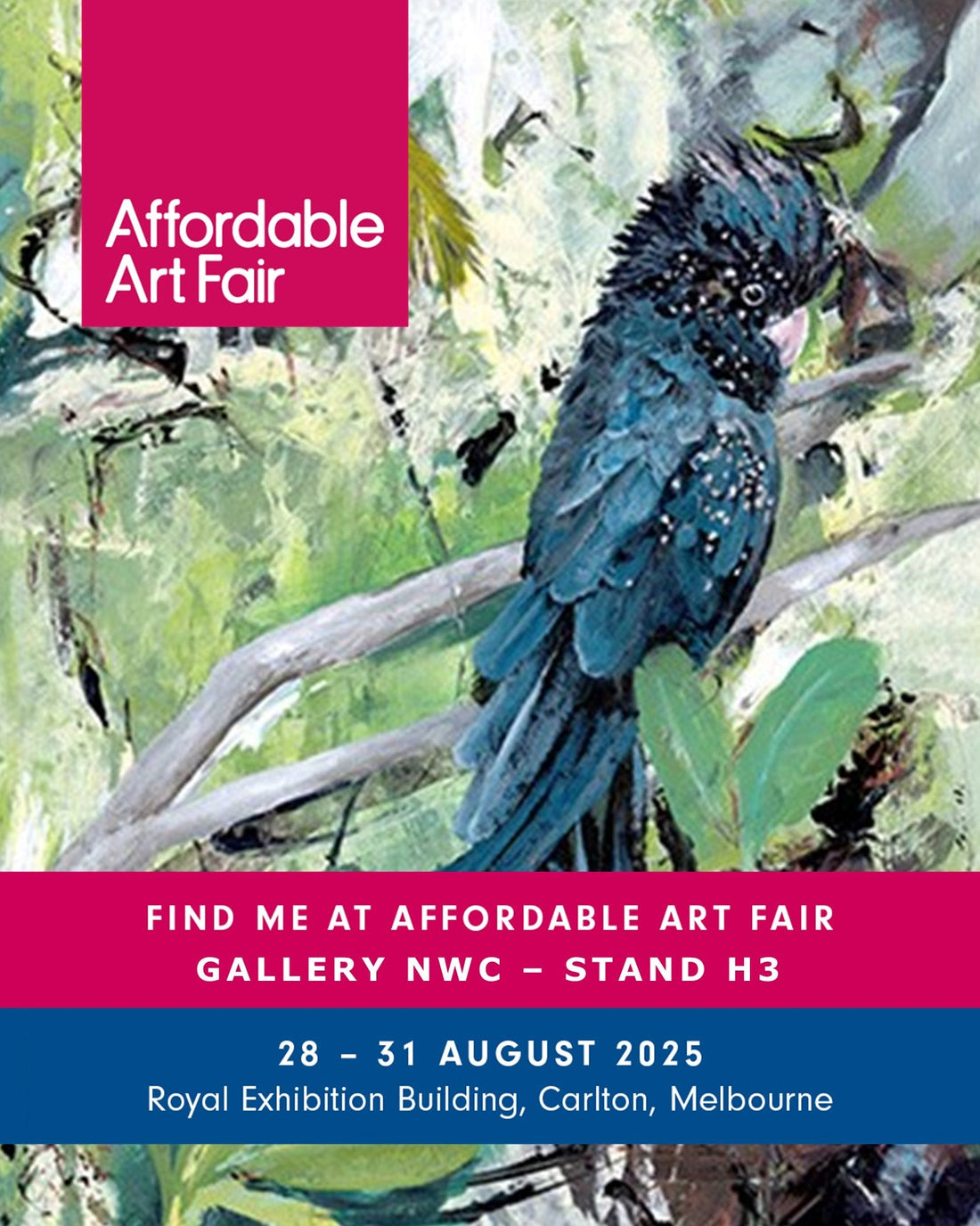 KAZ BURTON - Represented by Gallery NWC - Affordable Art Fair Melbourne 2025