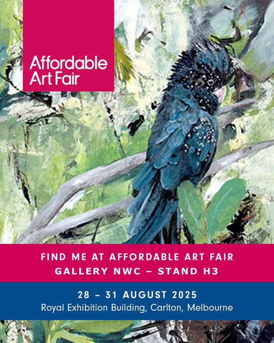 KAZ BURTON - Represented by Gallery NWC - Affordable Art Fair Melbourne 2025