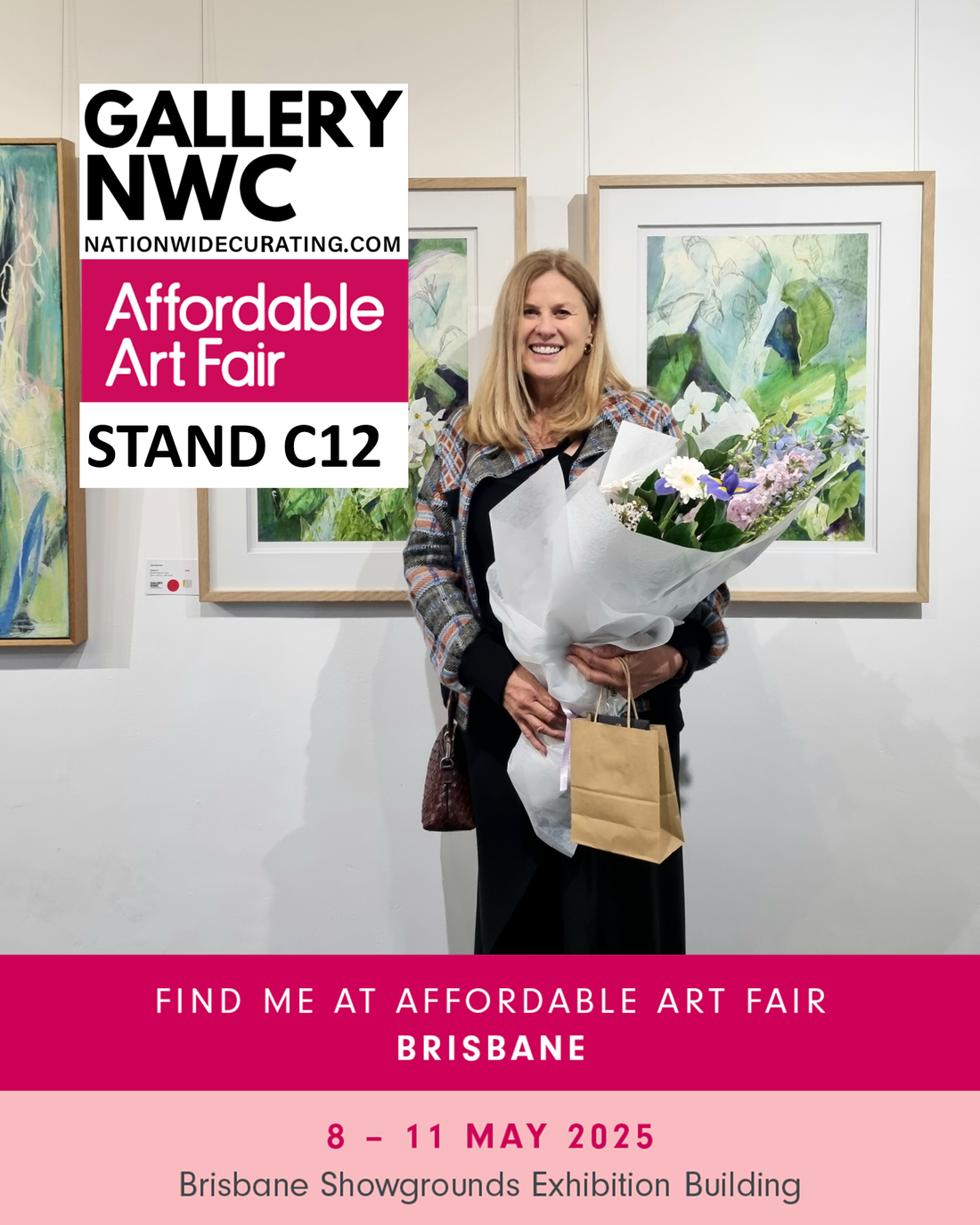 KAZ BURTON JOINS GALLERY NWC - AFFORDABLE ART FAIR BRISBANE 2025