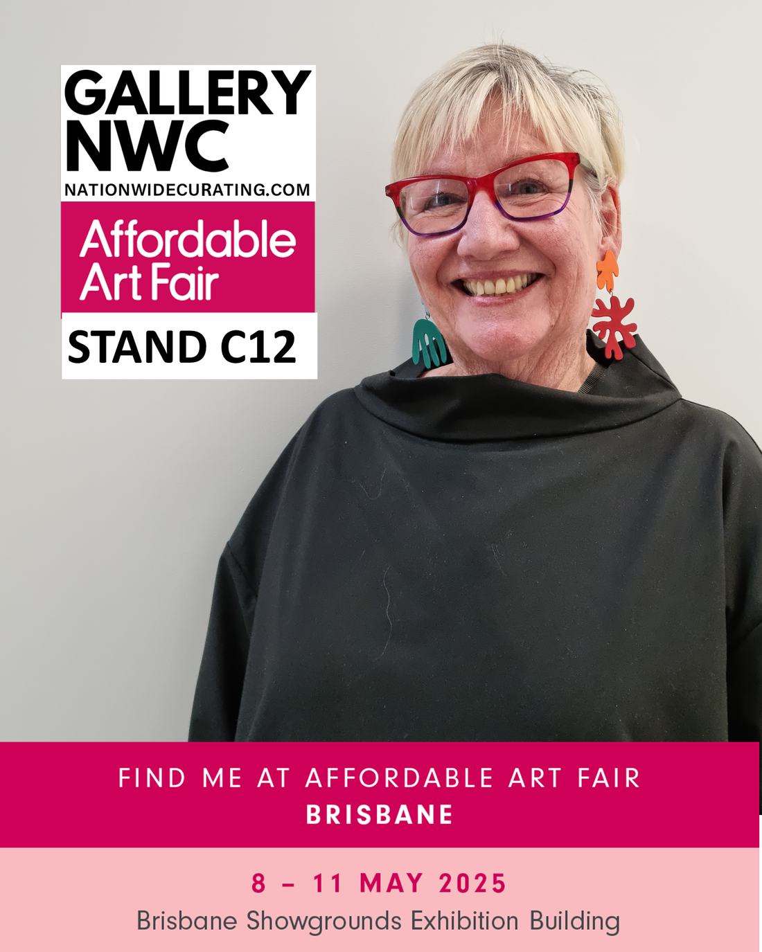 Julie Simmons - Represented by Gallery NWC - Affordable Art Fair Brisbane