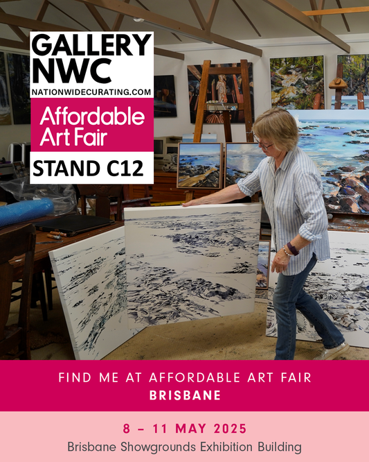 Shirley Peters - Represented by Gallery NWC - Affordable Art Fair Brisbane