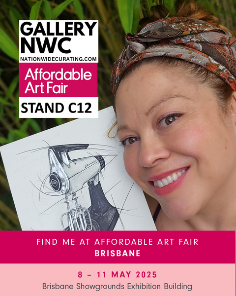 Renee Mitchell - Represented by Gallery NWC - Affordable Art Fair Brisbane