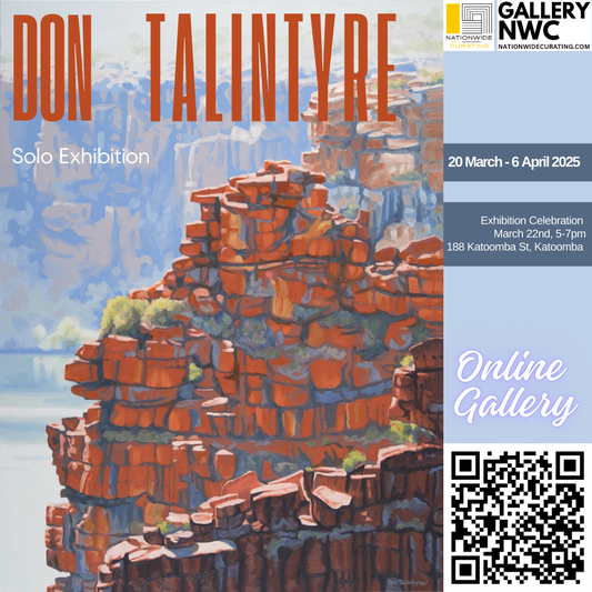 COMING SOON TO GALLERY NWC - SOLO EXHIBITION BY DON TALINTYRE