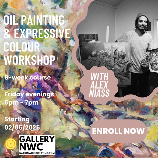 NEXT TERM AT GALLERY NWC! Oil Painting, Expressive Colour Workshop with Alex Niass
