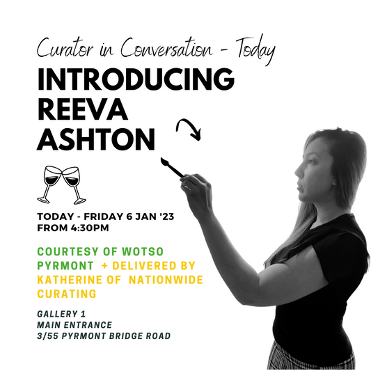 Curator in Conversation - Today! Bookings Essential