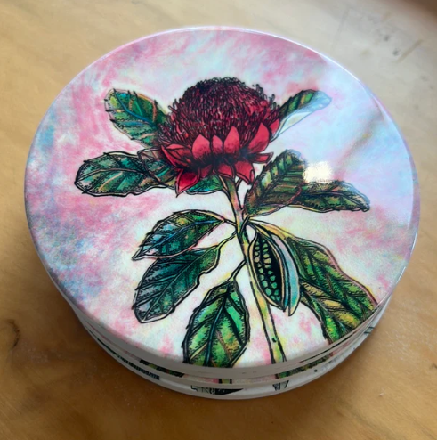 Jet James coasters at Gallery NWC!