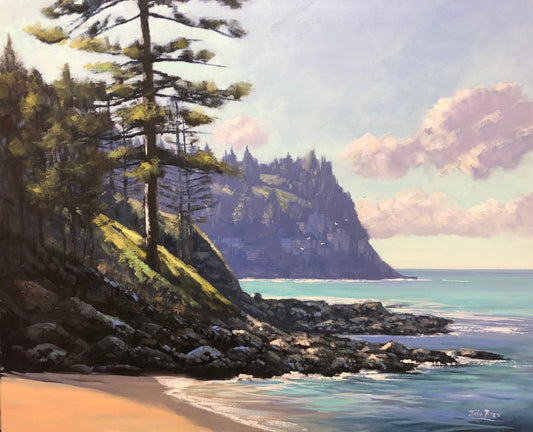 Cemetery Bay Norfolk Island by John Rice