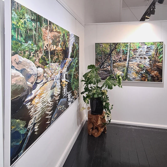 LAST DAY of Shirley Peters' solo exhibition at Gallery NWC