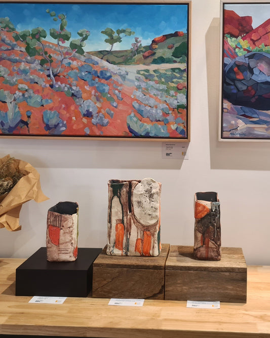 DID YOU KNOW?! Julie Simmons ceramics on display!