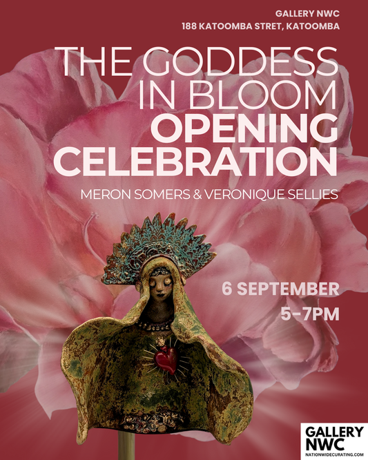 OPENING CELEBRATION TODAY at Gallery NWC! Canvas Clay: The Goddess in Bloom