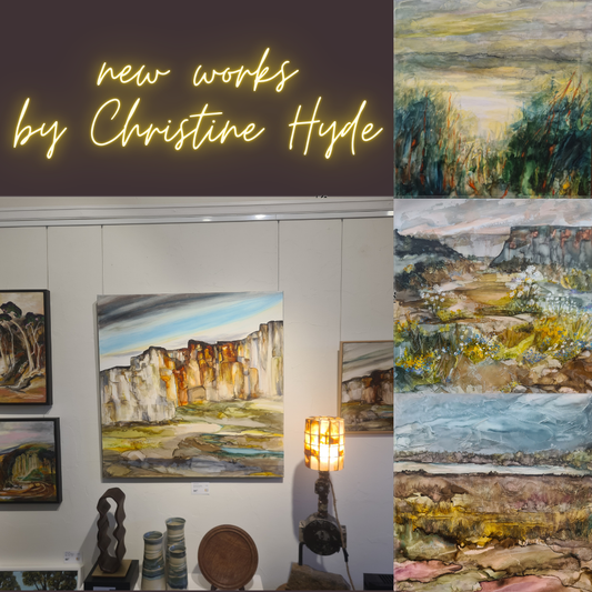 NEW WORKS BY CHRISTINE HYDE!