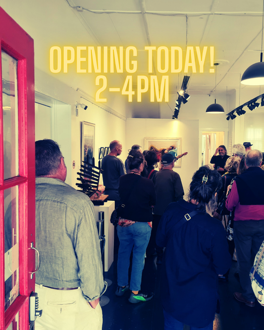 JOIN US TODAY FROM 2-4PM FOR THE OPENING OF - THIS GIVES LIFE!