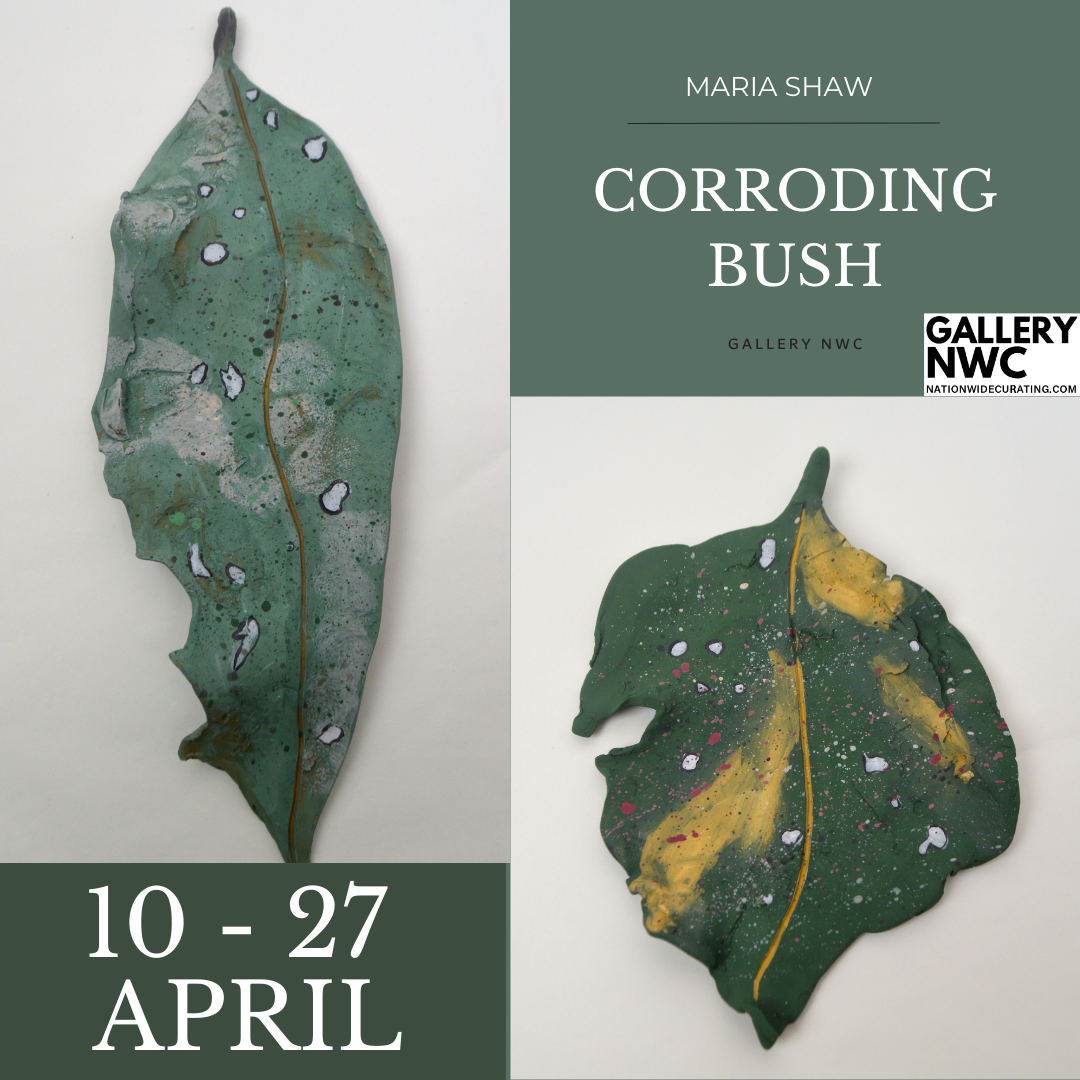 Maria Shaw's solo exhibition - Corroding Bush - continues!