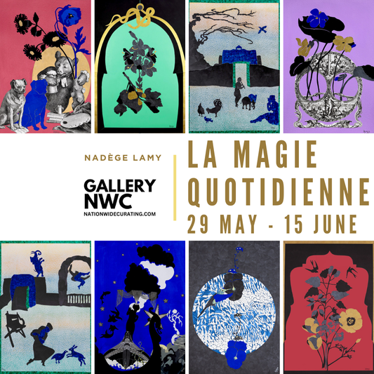 COMING SOON TO GALLERY NWC - La Magie Quotidienne - a solo exhibition of works by Nadège Lamy