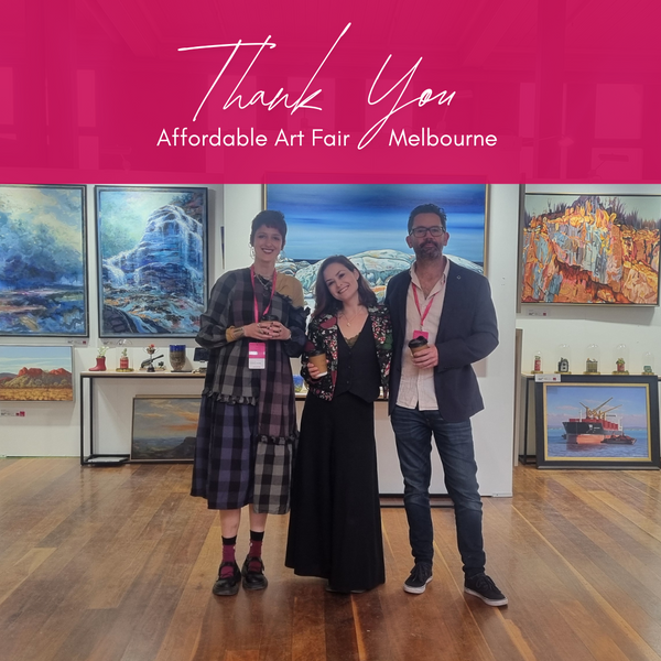 Affordable Art Fair Melbourne - Thank you!