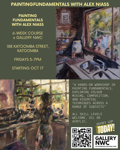 STARTING SOON! PAINTING FUNDAMENTALS WITH ALEX NIASS!