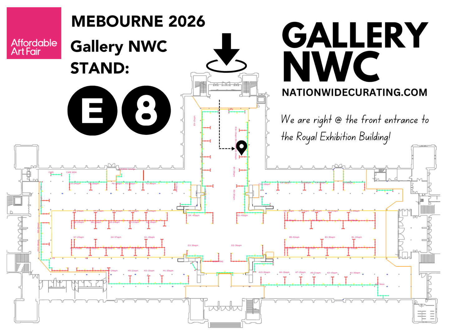 Stand E8 Map + Shop MAAF Complete Collection Here