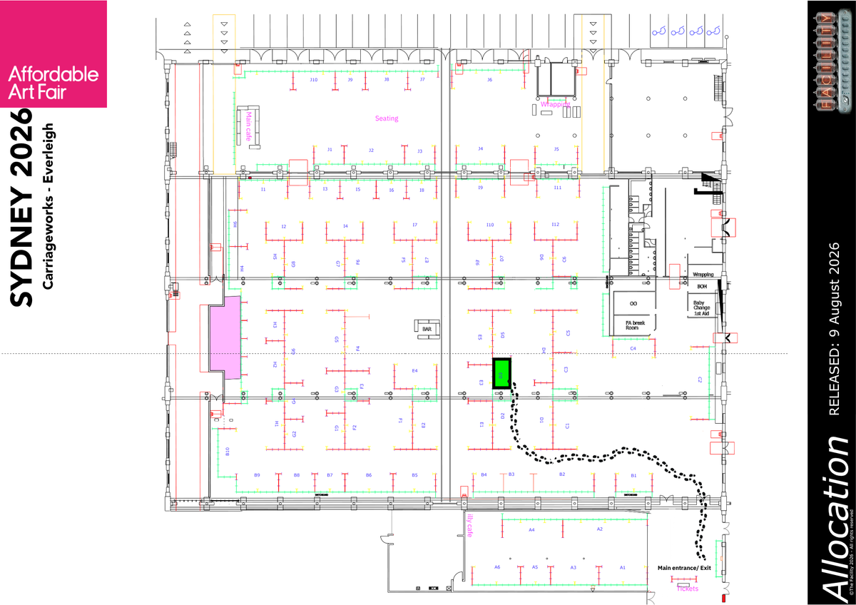 Stand D3 Map + Shop SAAF Complete Collection Here