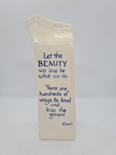 Load image into Gallery viewer, Milk Carton 004 - Let the Beauty we Love, be what we do

