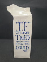 Load image into Gallery viewer, Milk Carton 006 - If you never tried you&#39;d never know you could
