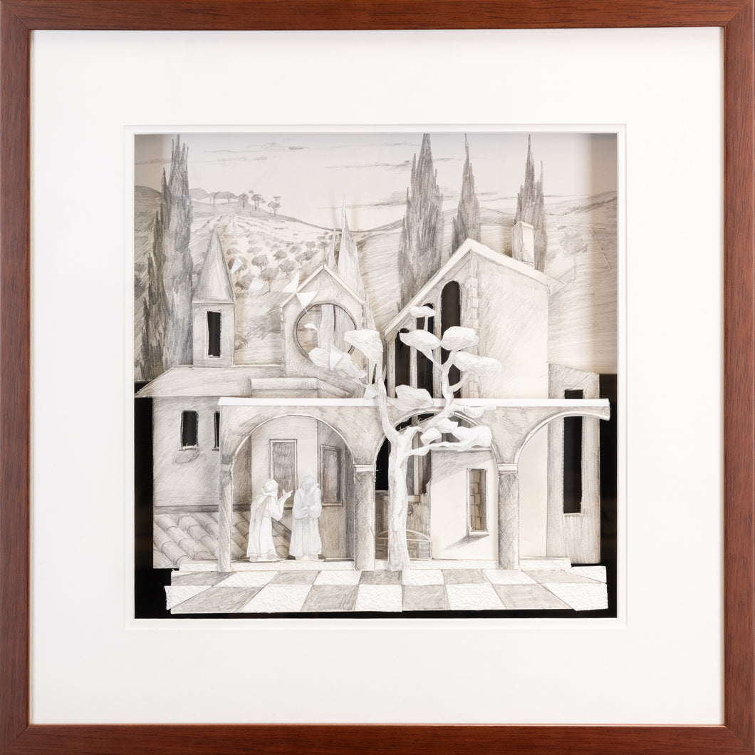 3D Framed Pencil Drawings #1 - The Messenger