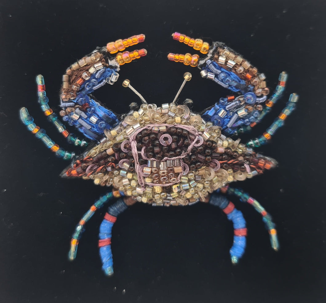 Maryland Crab Brooch