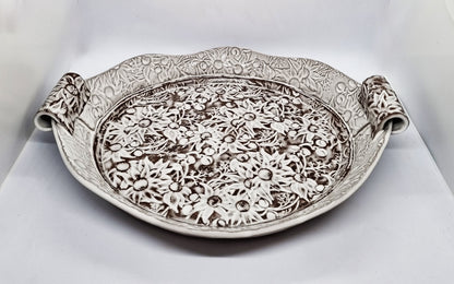 Flannel Flower Special Oval Platter