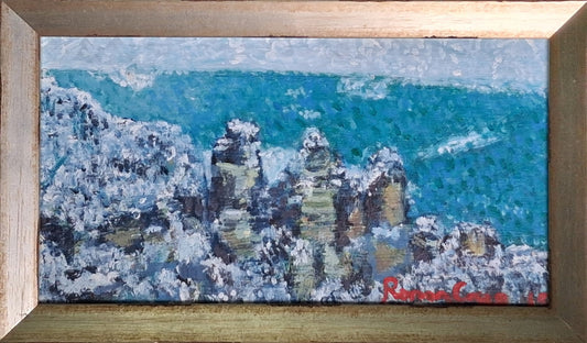 Three Sisters in Snow at Katoomba