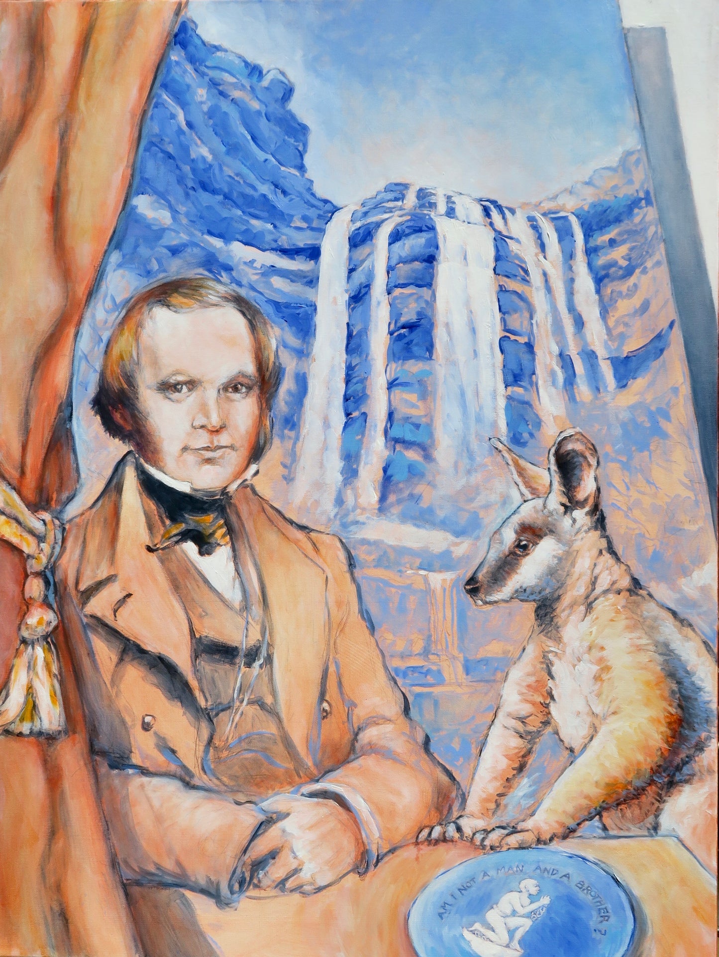 Mr Darwin & the rock wallaby