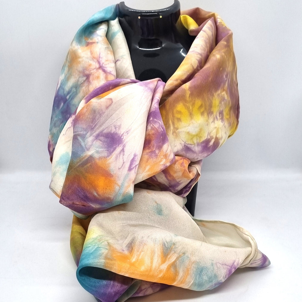 Original Hand Dyed Silk Scarf