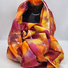 Load image into Gallery viewer, Original Hand Dyed Silk Scarf
