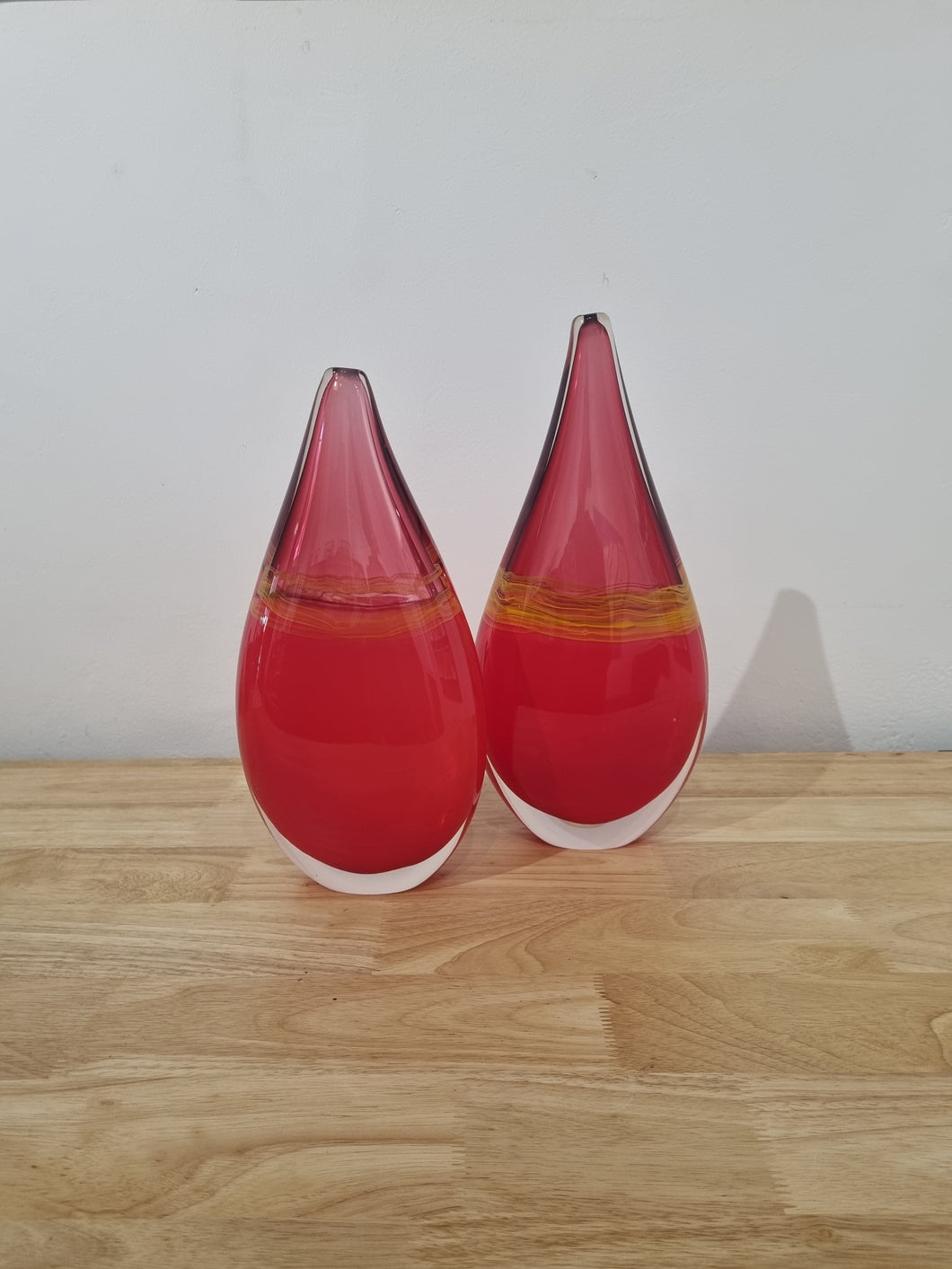 Vermillion/Cerise Vase (series)