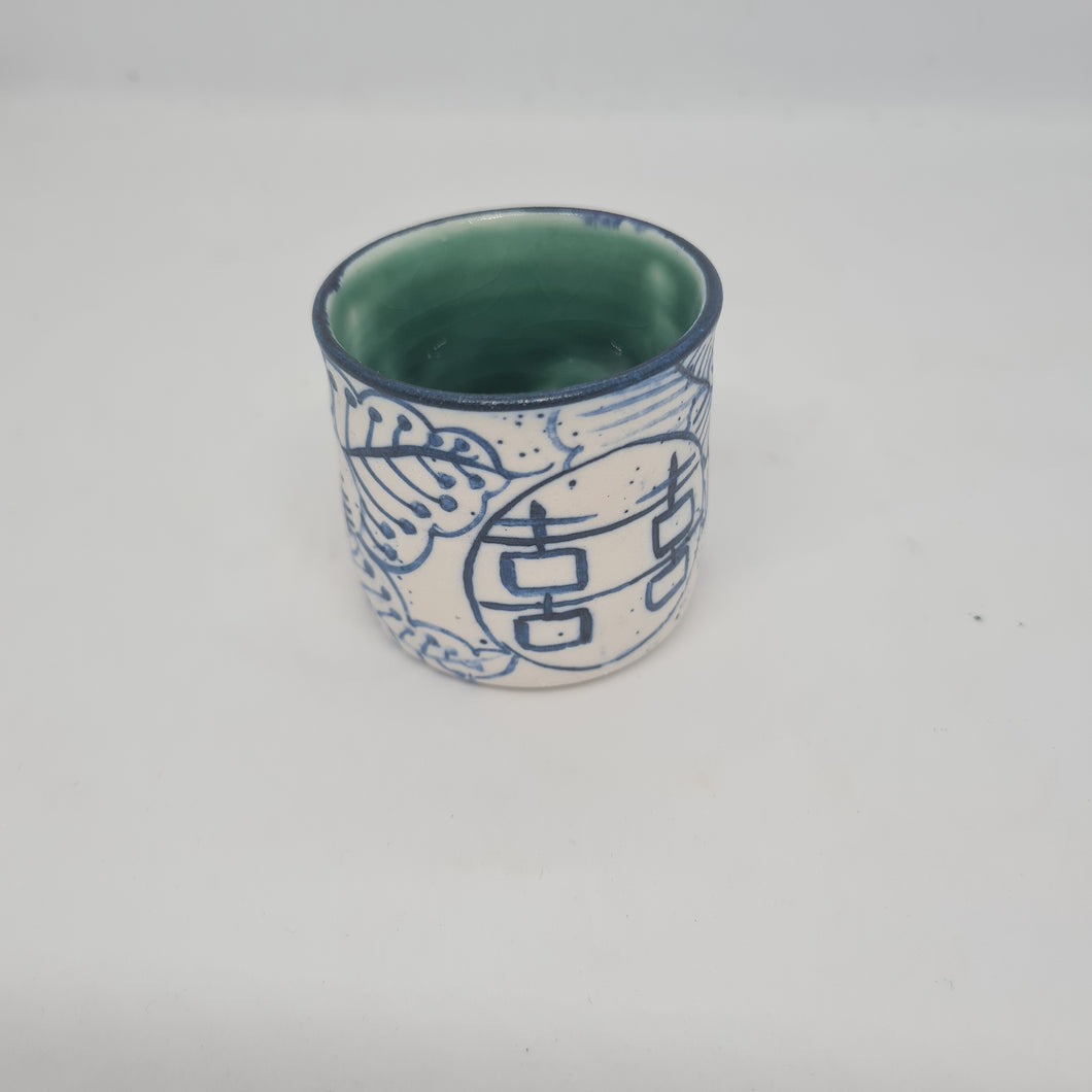 Peony Sake Cup 2