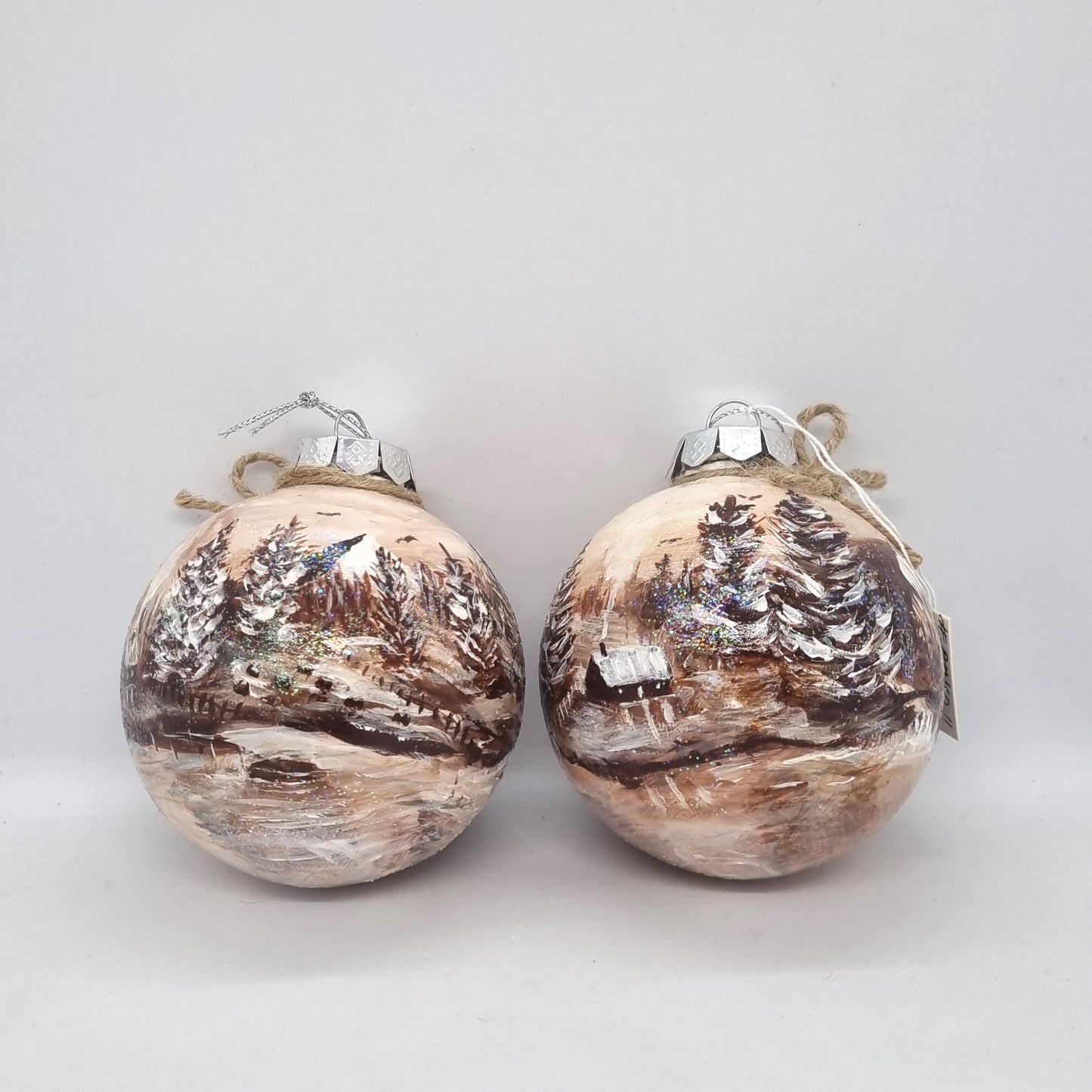 Large Brown Christmas Ball - 5, 11 AM/CD