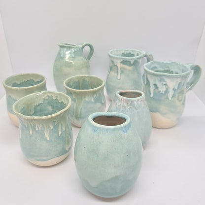 CREAM AND BLUE & GREEN SET/SERIES