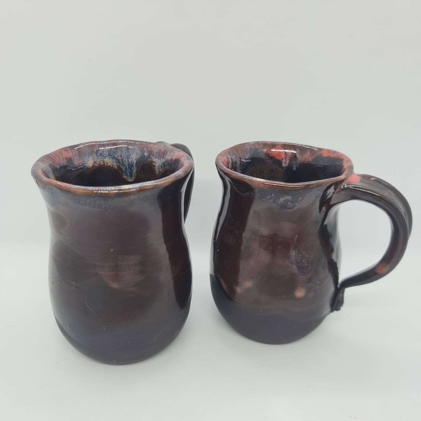 PEACH, BLUE AND BROWN SET/SERIES