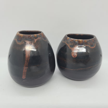PEACH, BLUE AND BROWN SET/SERIES