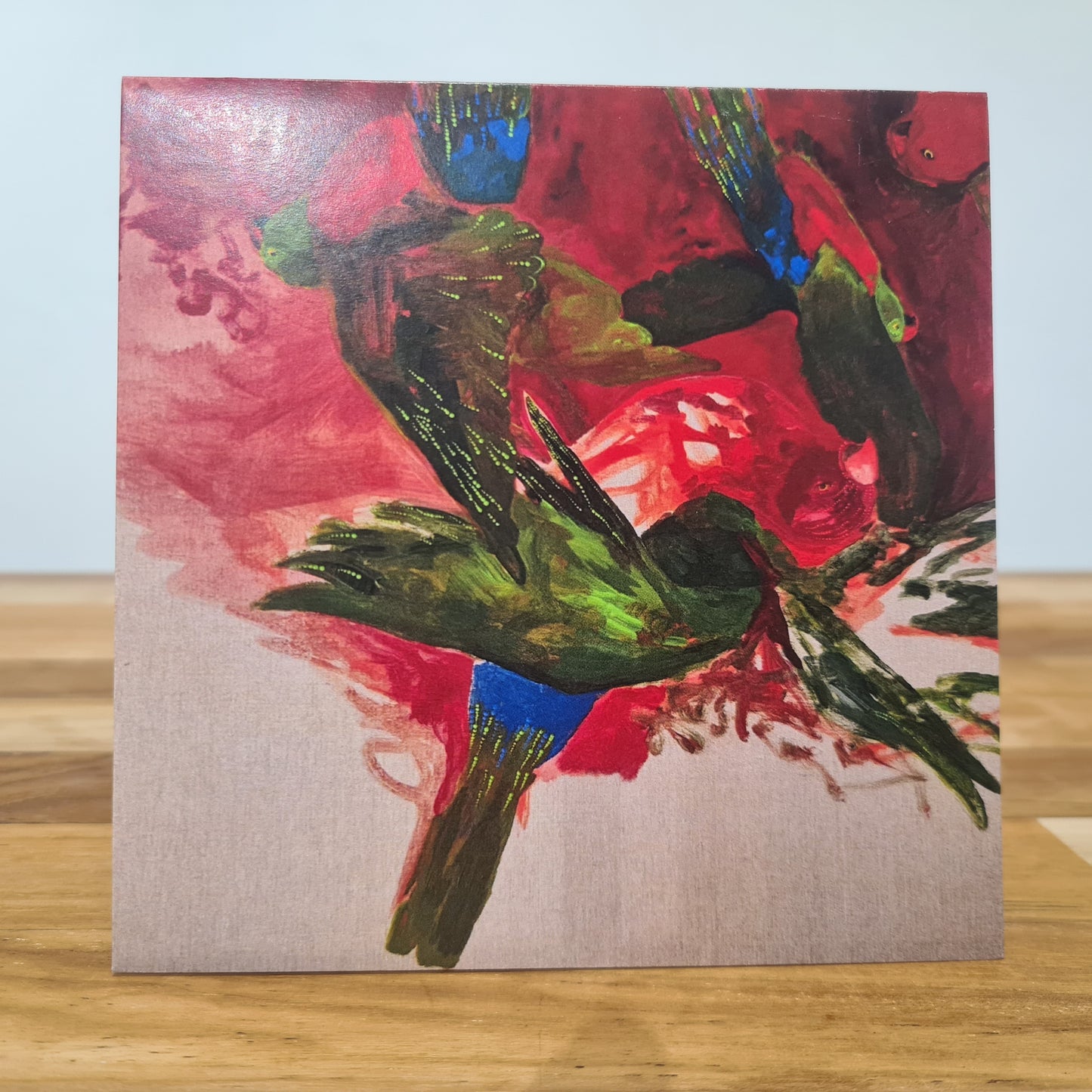 King Parrots card