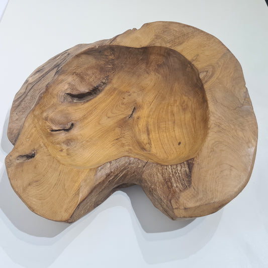 Yeira Large Teak Bowl