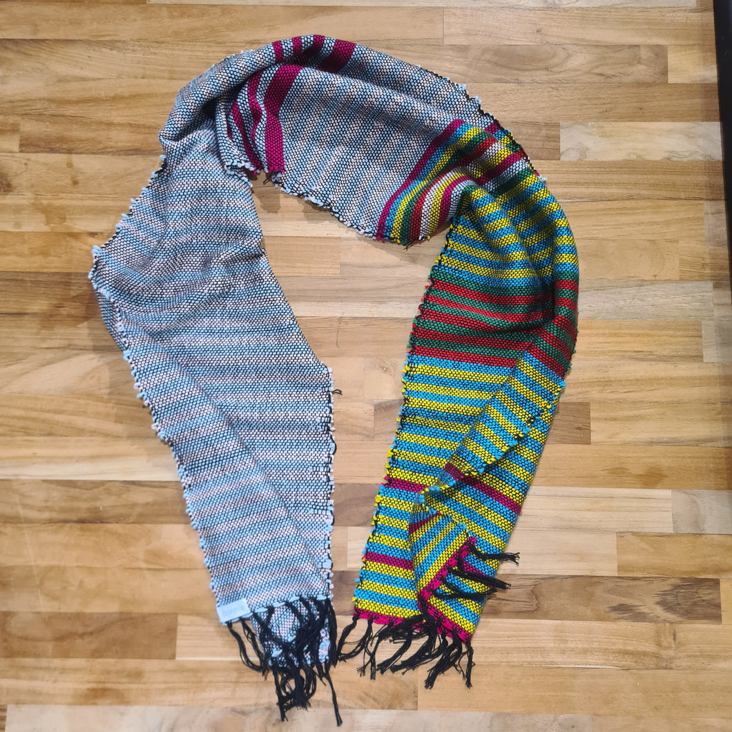 Handmade Woven Stripey Scarf