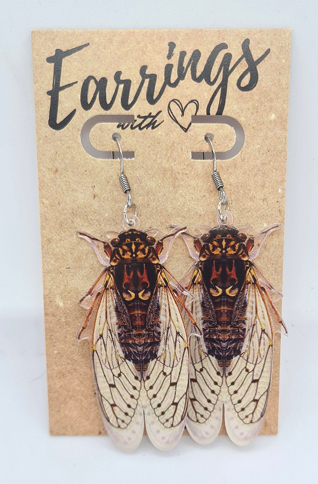 Cicada Earrings