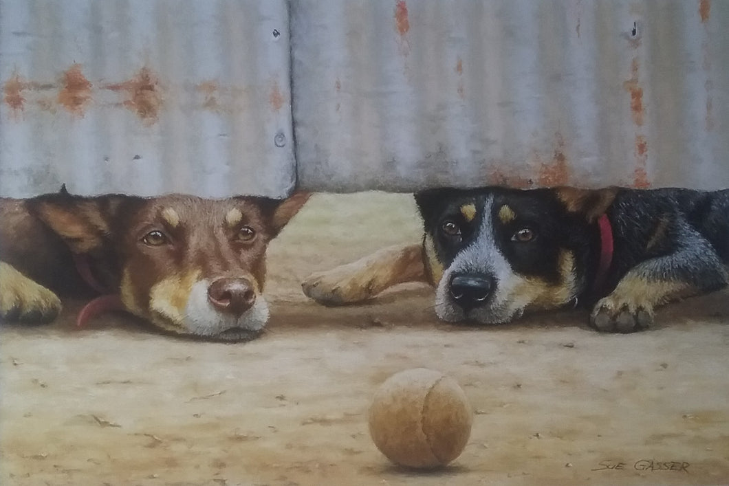 Works on Paper (unframed) by Sue Gasser